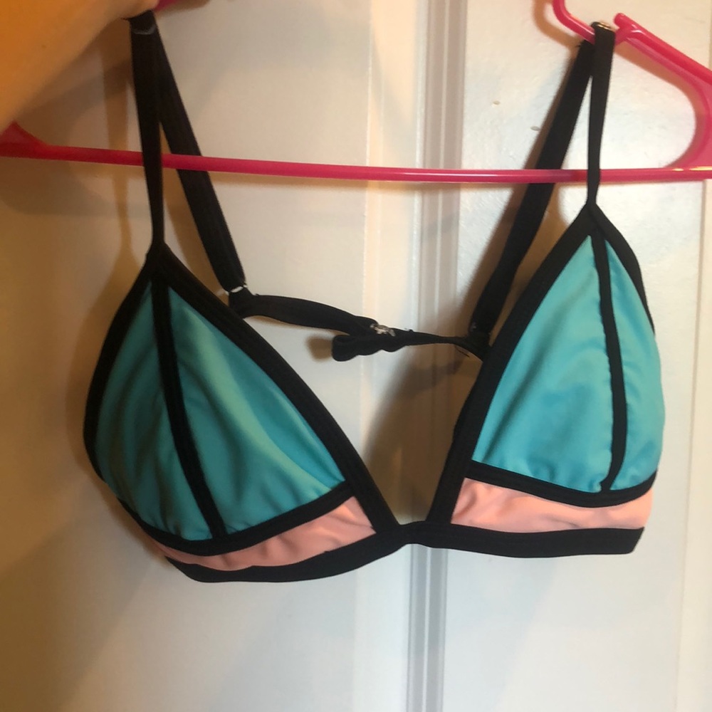 triangle swim top